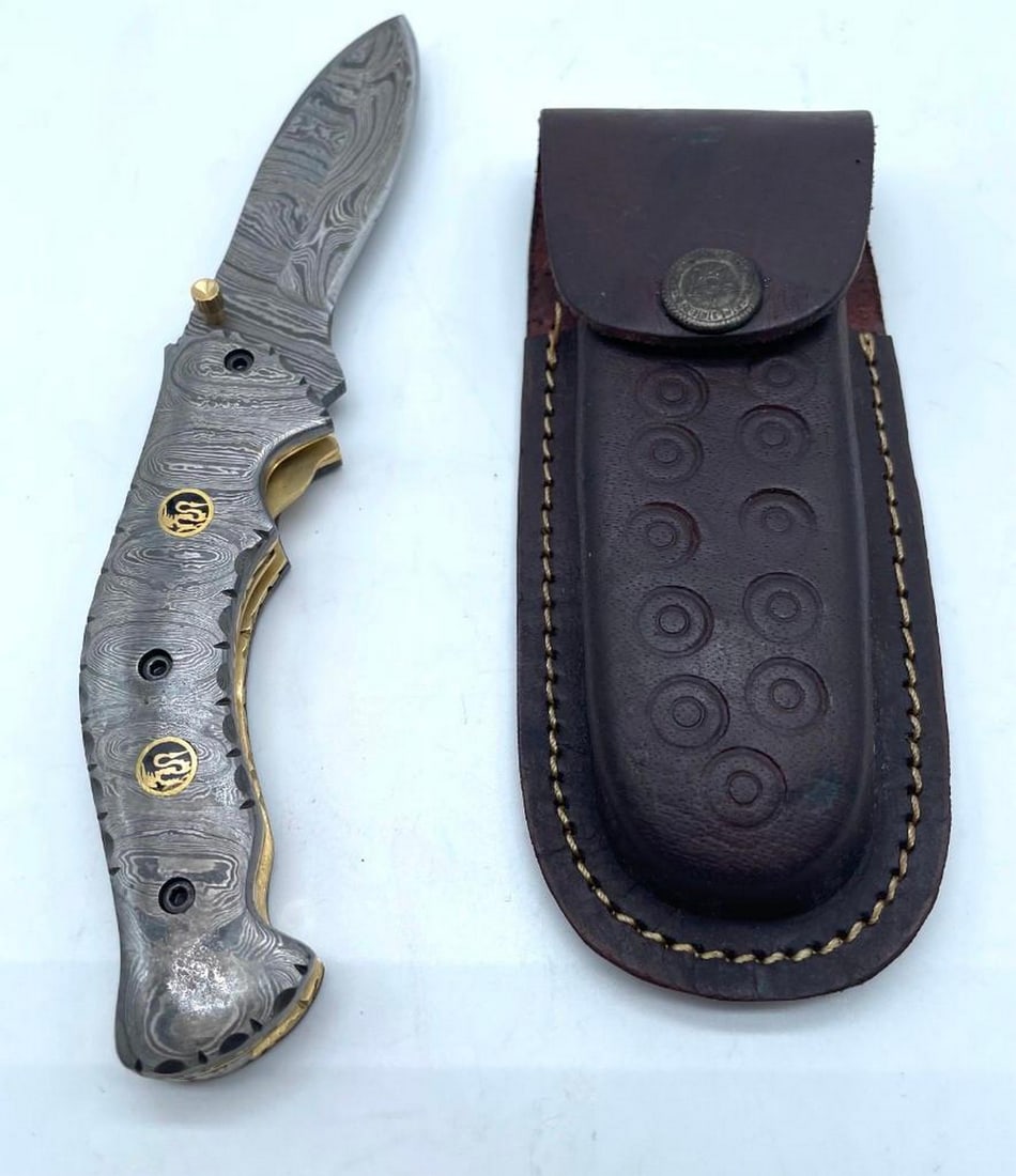 The Recruits Damascus Dagger - 2