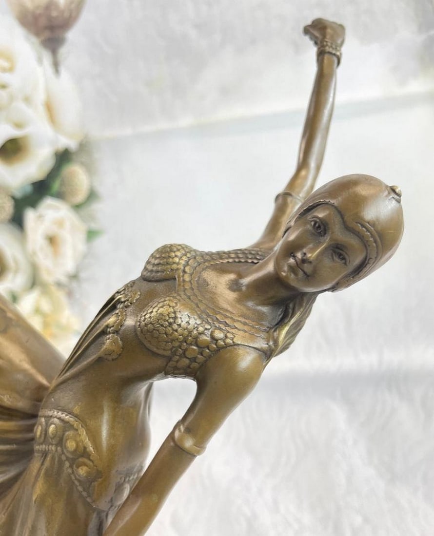 Chorus Dancer Bronze Sculpture - 4