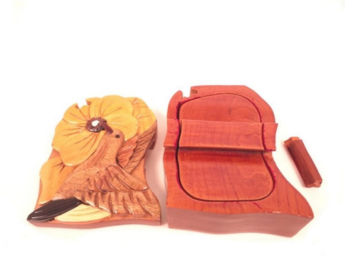 Hummingbird Puzzle Keepsake Box - 2