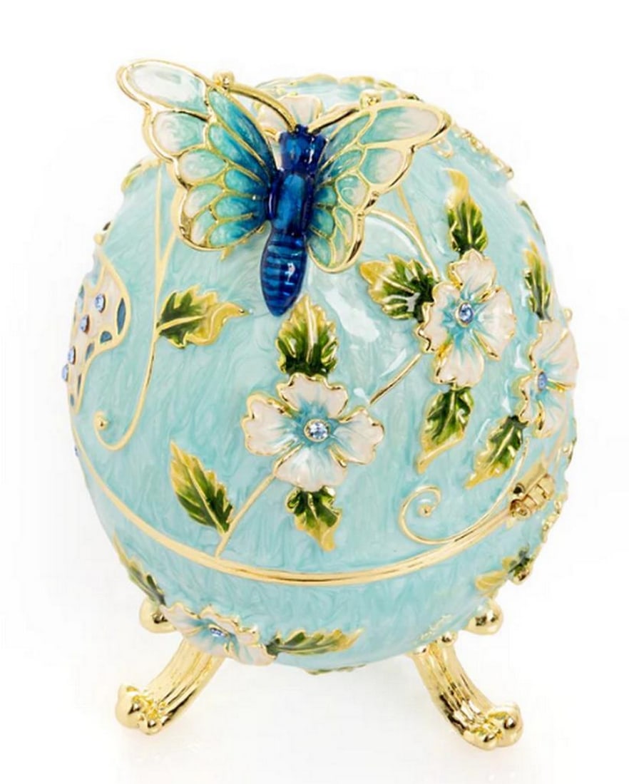 The Enchanted Bloom Egg Trinket Box - 6