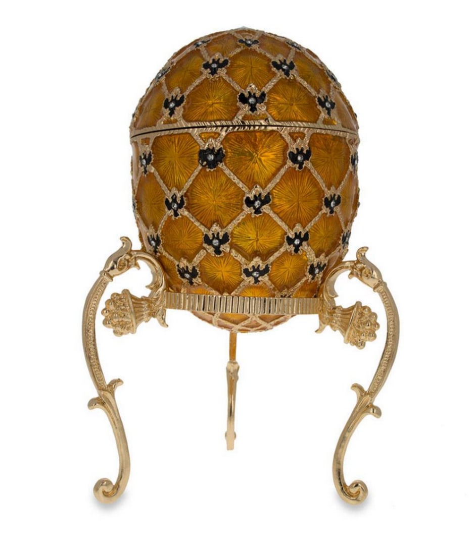 1897 Imperial Coronation Royal Russian Inspired Egg - 3