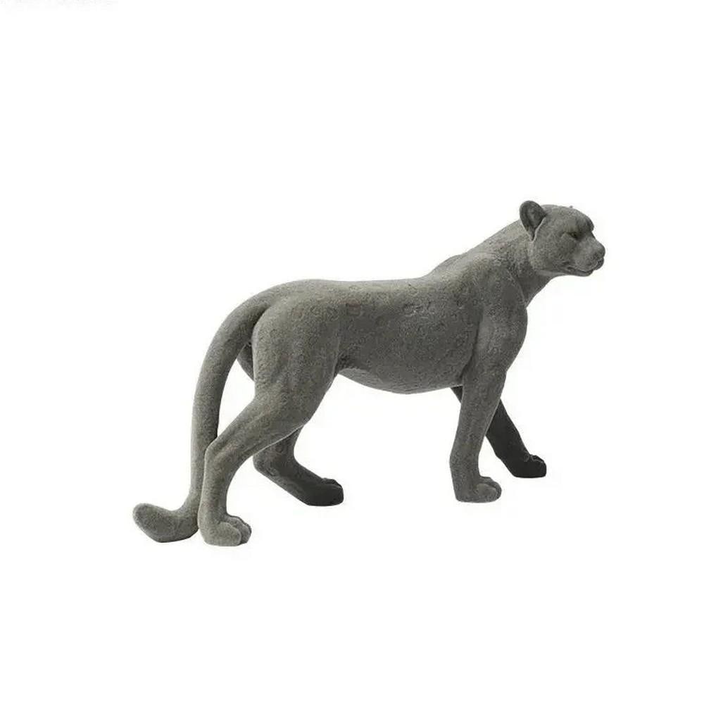 Elegant Leopard Sculpture Modern Wild Beauty: Elegant Leopard Sculpture Modern Wild Beauty Bring bold elegance to your space with this sleek Leopard Sculpture. Crafted from high-quality resin and designed with a modern aesthetic, it adds a
