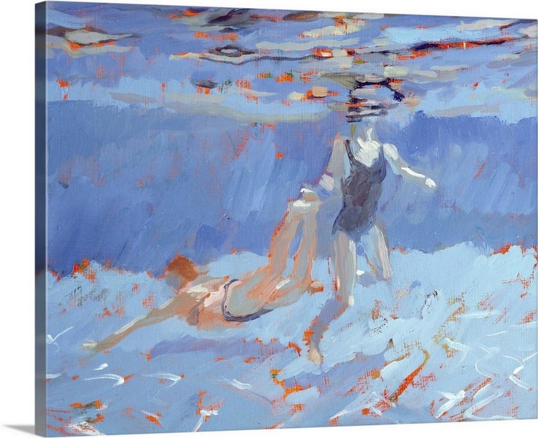 Underwater – Canvas Reproduction by Sarah Butterfield (1 of 2)