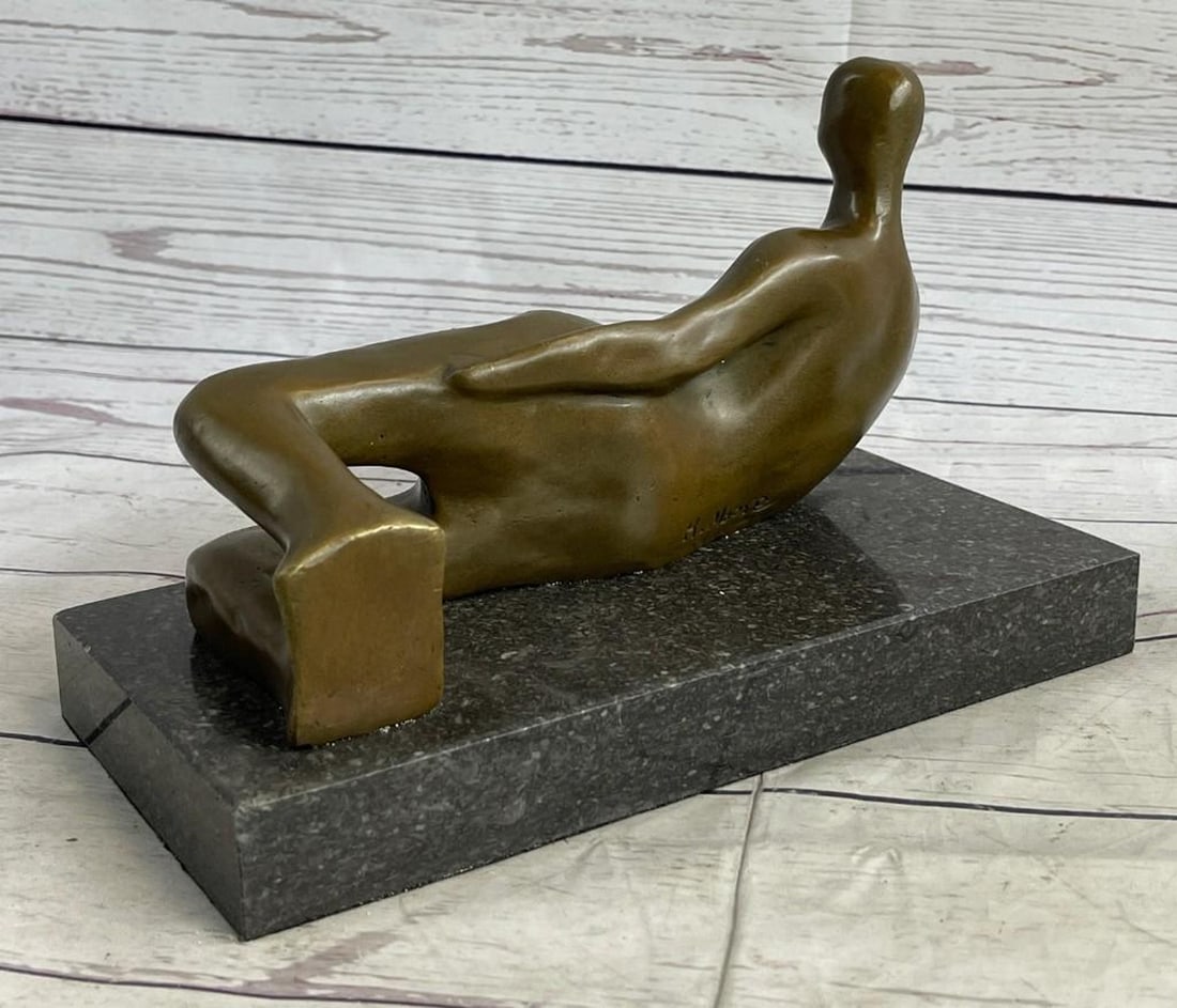Modern Abstract Figure Bronze Sculpture - 2