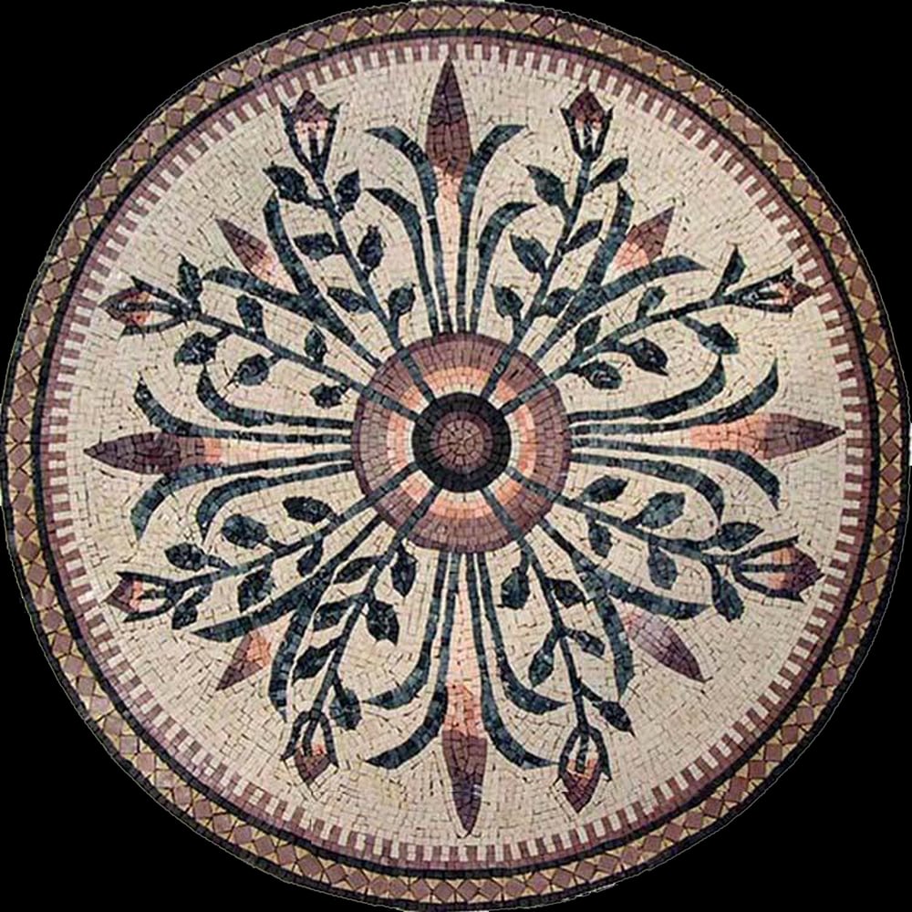 Floral Garden Mosaic - Ada (1 of 2)