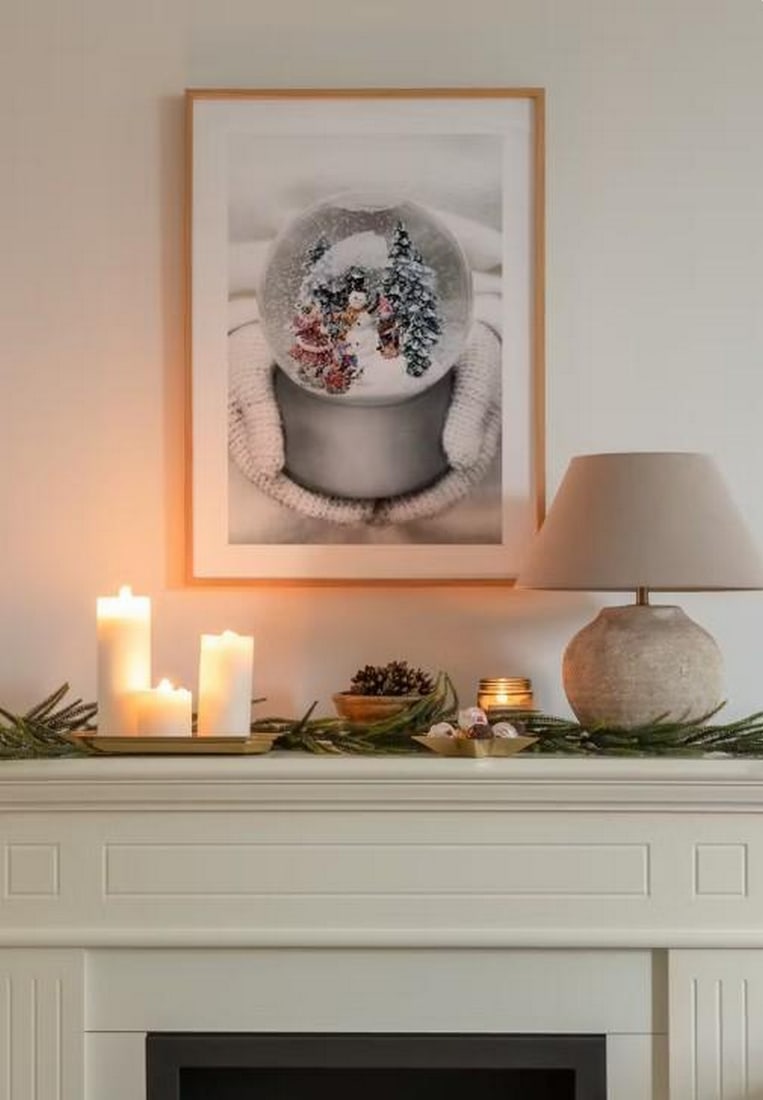 Holiday Globe Poster Print - 2