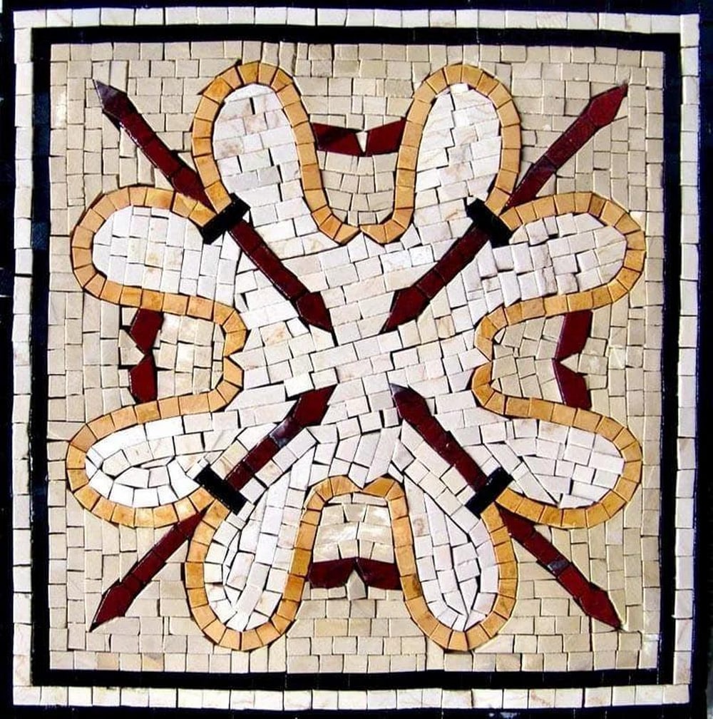 Abstract Mosaic Accent Panel – Calliope (1 of 2)