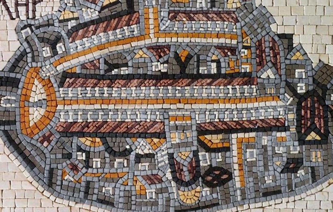 Mosaic Madaba Map - 2