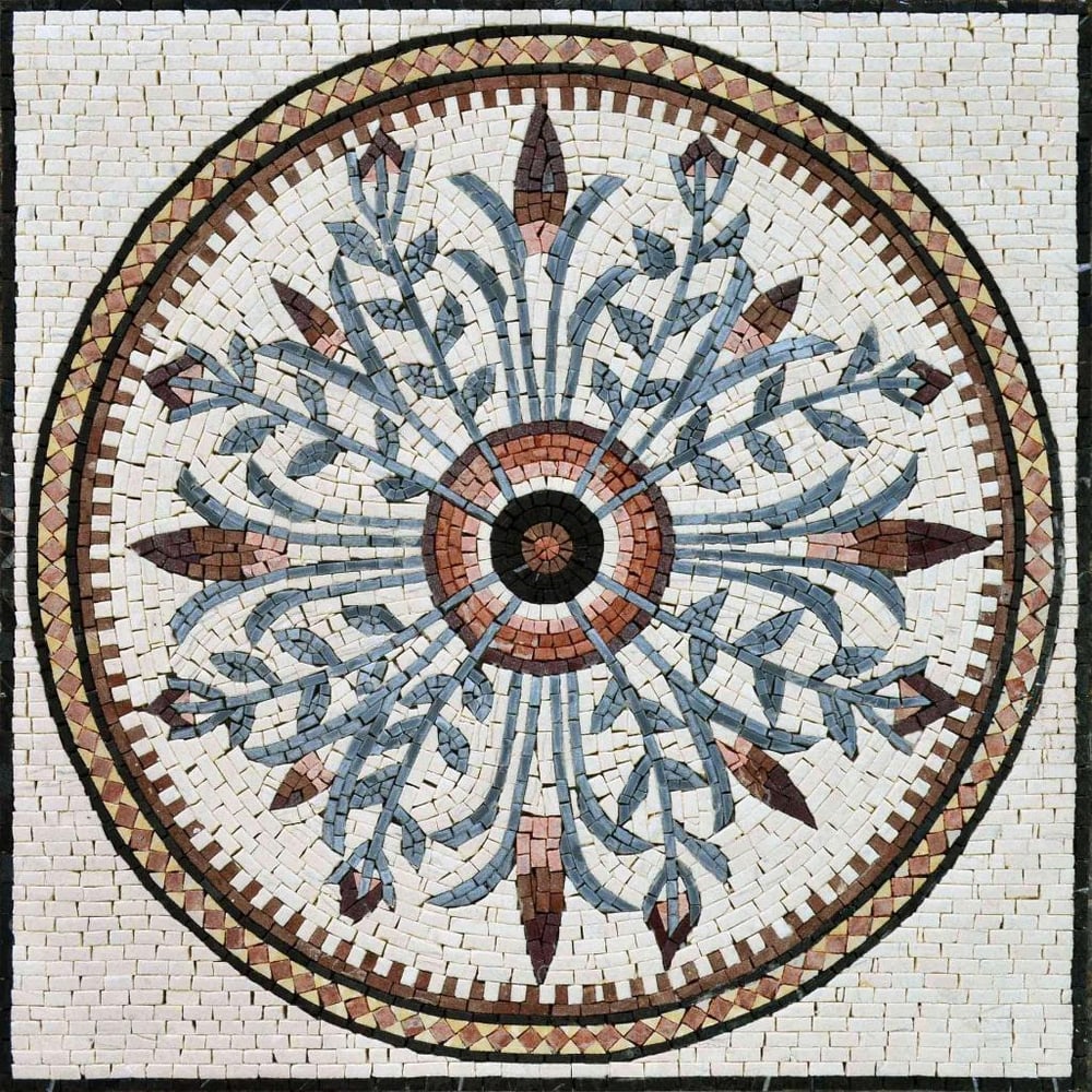 Lush Garden Mosaic Panel - Camille (1 of 2)
