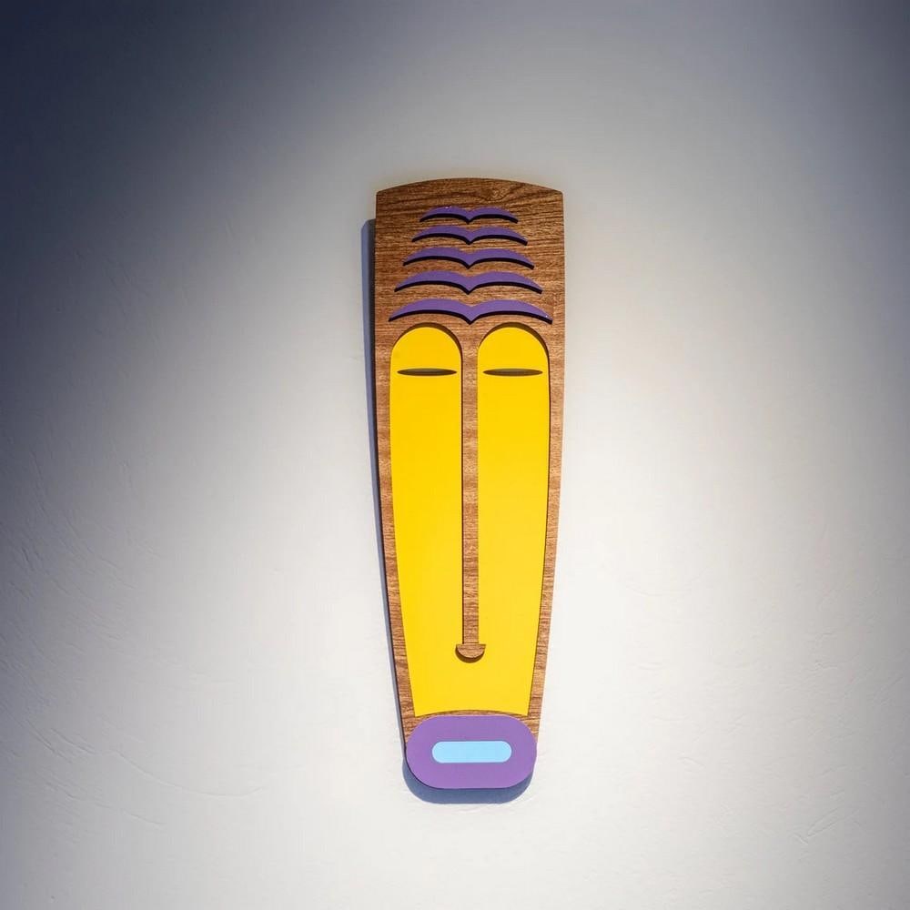 Hand Carved Balomba African Mask (1 of 2)