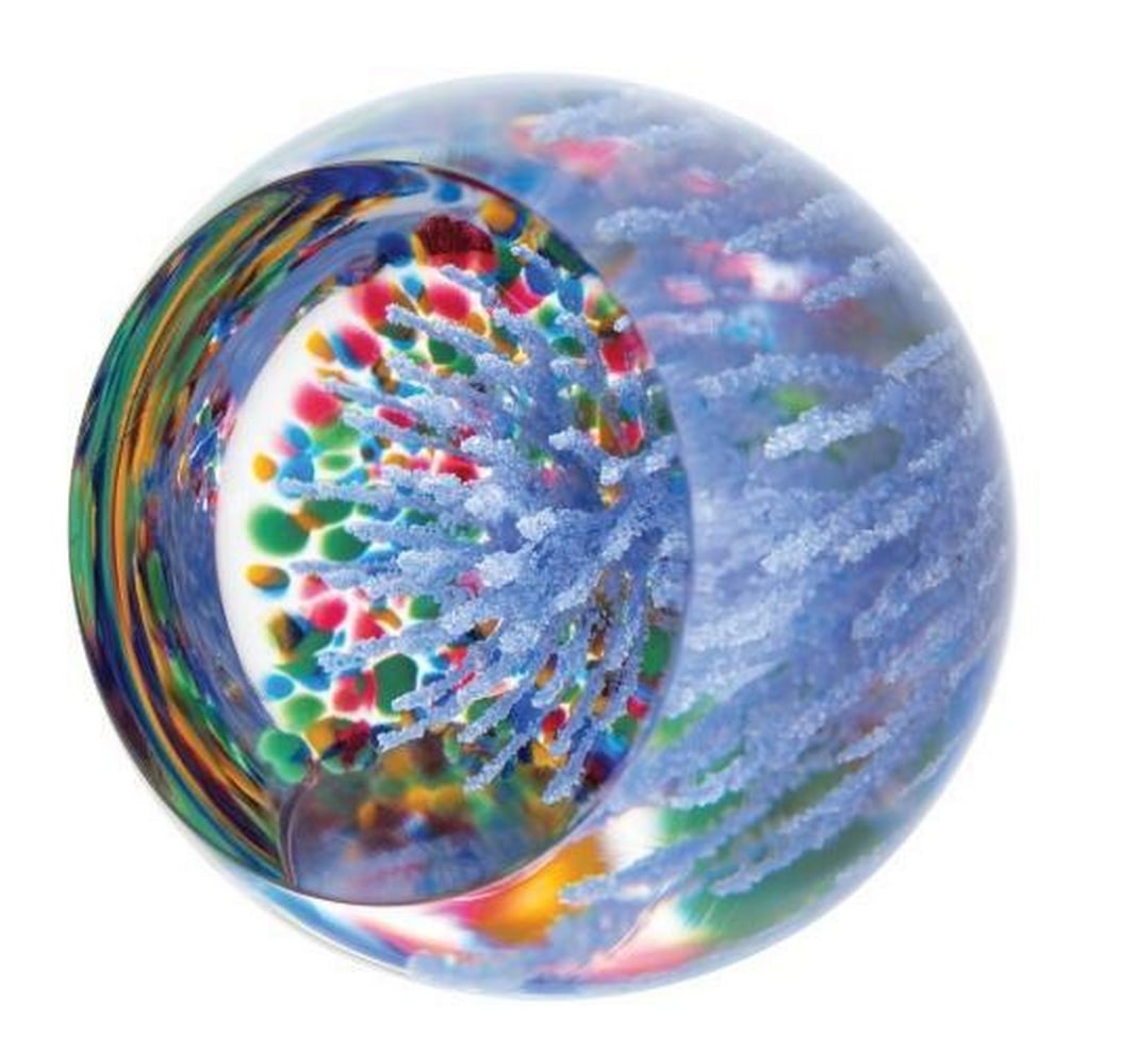 Celestial Carnival Crystal Paperweight - 3