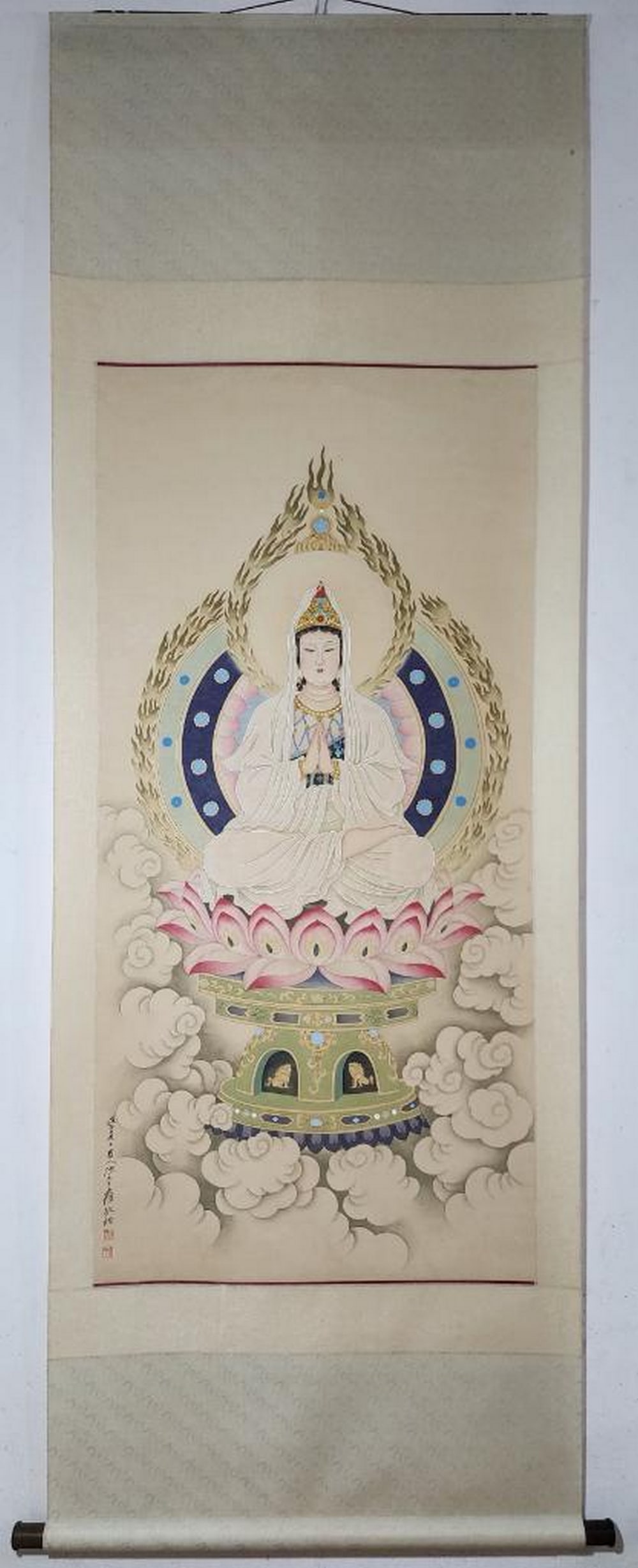 Divine Compassion Handpainted Inspired Scroll (1 of 9)