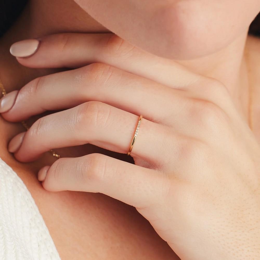 Celeste Diamond Band - 3