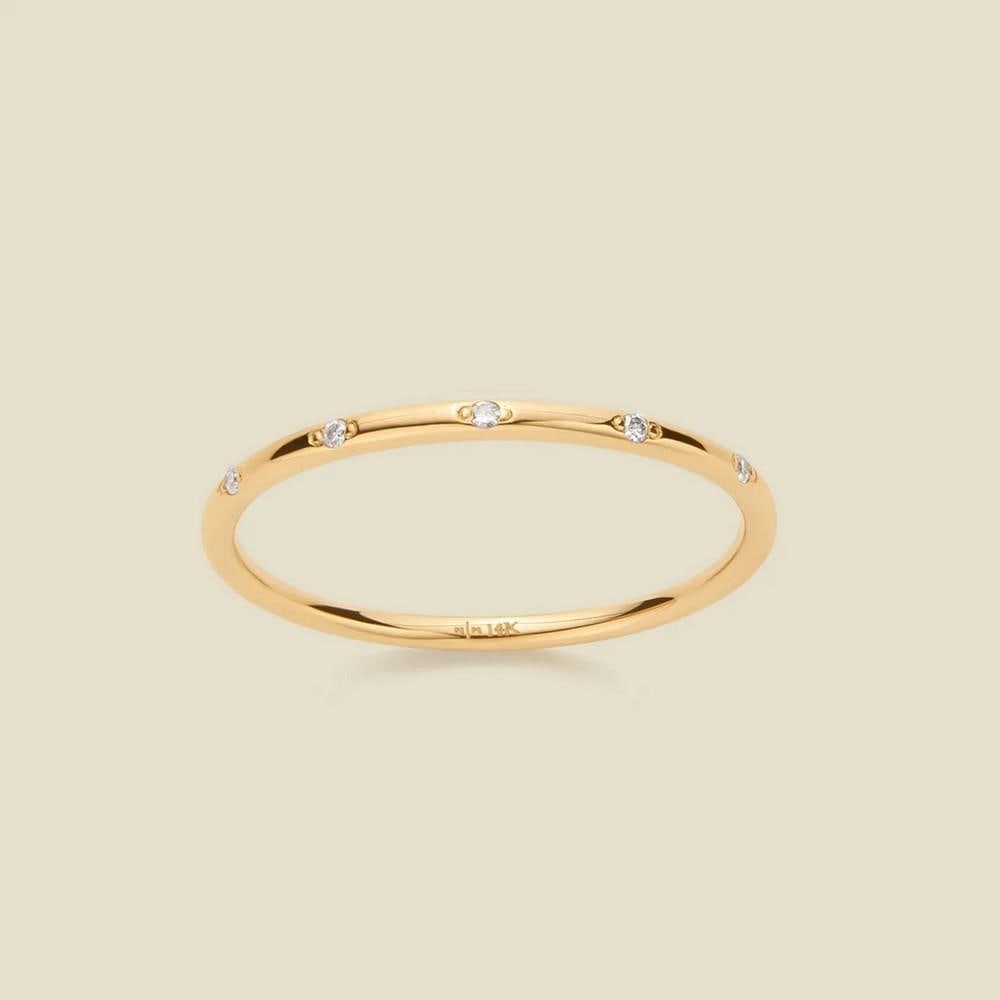 Stardust Diamond Ring - Size 7 - 2