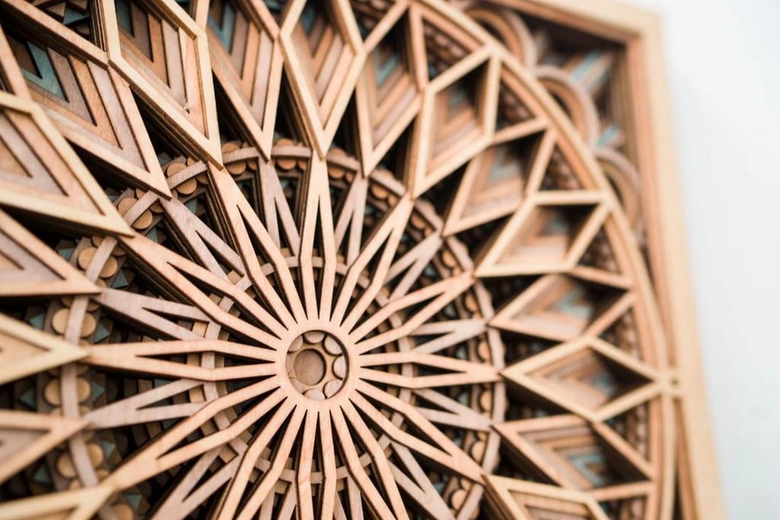Sacred Heart Mandala Multi-Layer Wall Art - 4