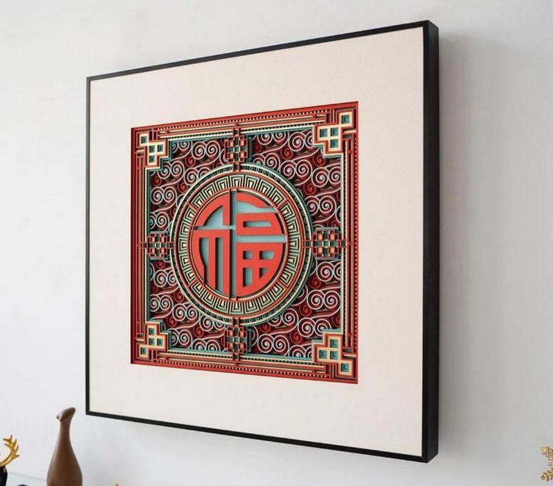 Blessing 3D Multi-Layer Wooden Wall Art - 2