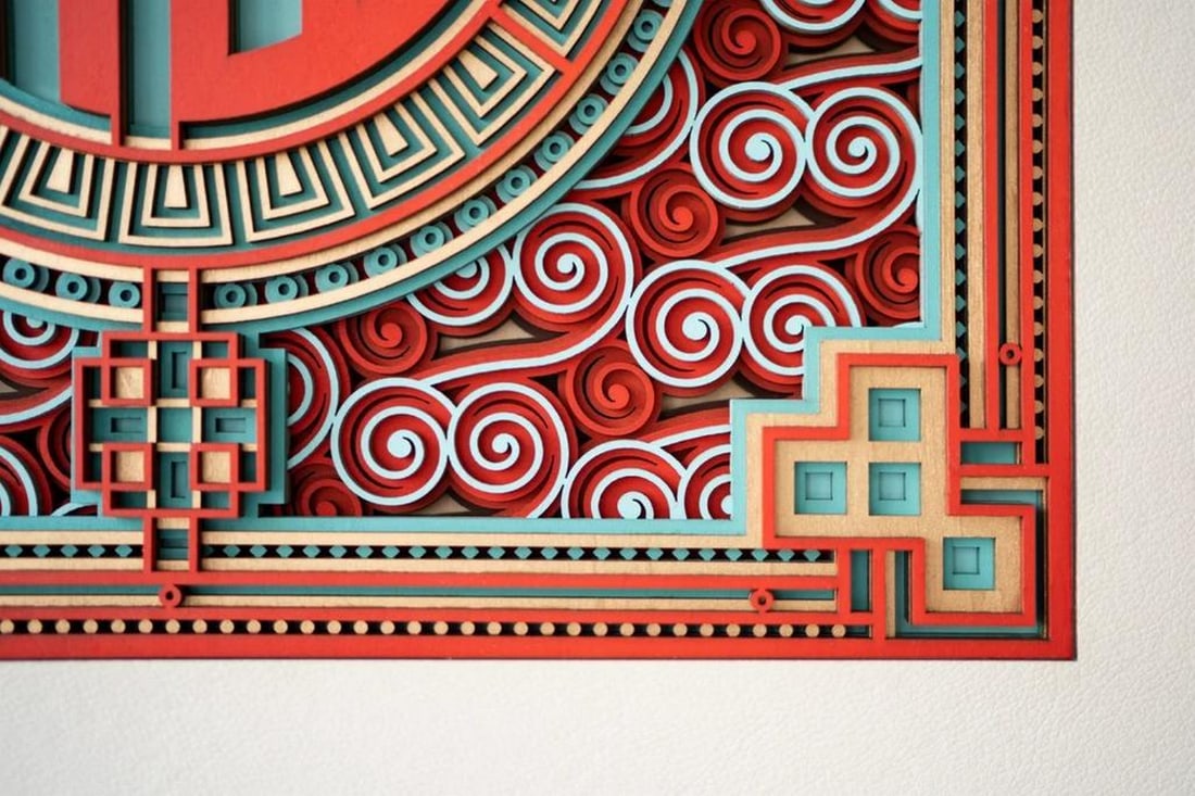 Blessing 3D Multi-Layer Wooden Wall Art - 4