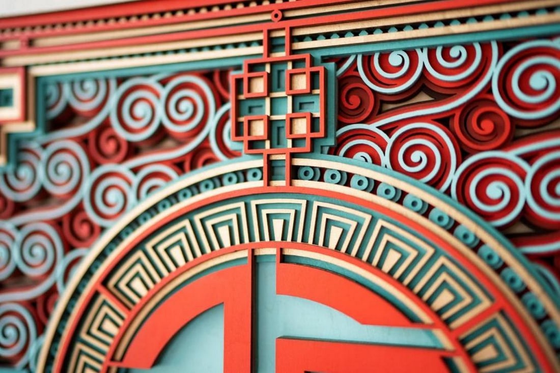 Blessing 3D Multi-Layer Wooden Wall Art - 6