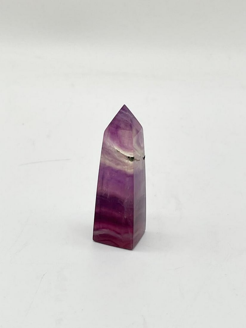 Rainbow Tower Fluorite Crystal 1PC - 5