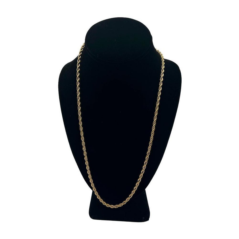 Golden Radiance Chain Necklace: Golden Radiance Chain Necklace This classic gold-plated chain necklace offers a sleek and versatile accessory for any wardrobe. Its polished finish adds a subtle shine, making it perfect for layering 