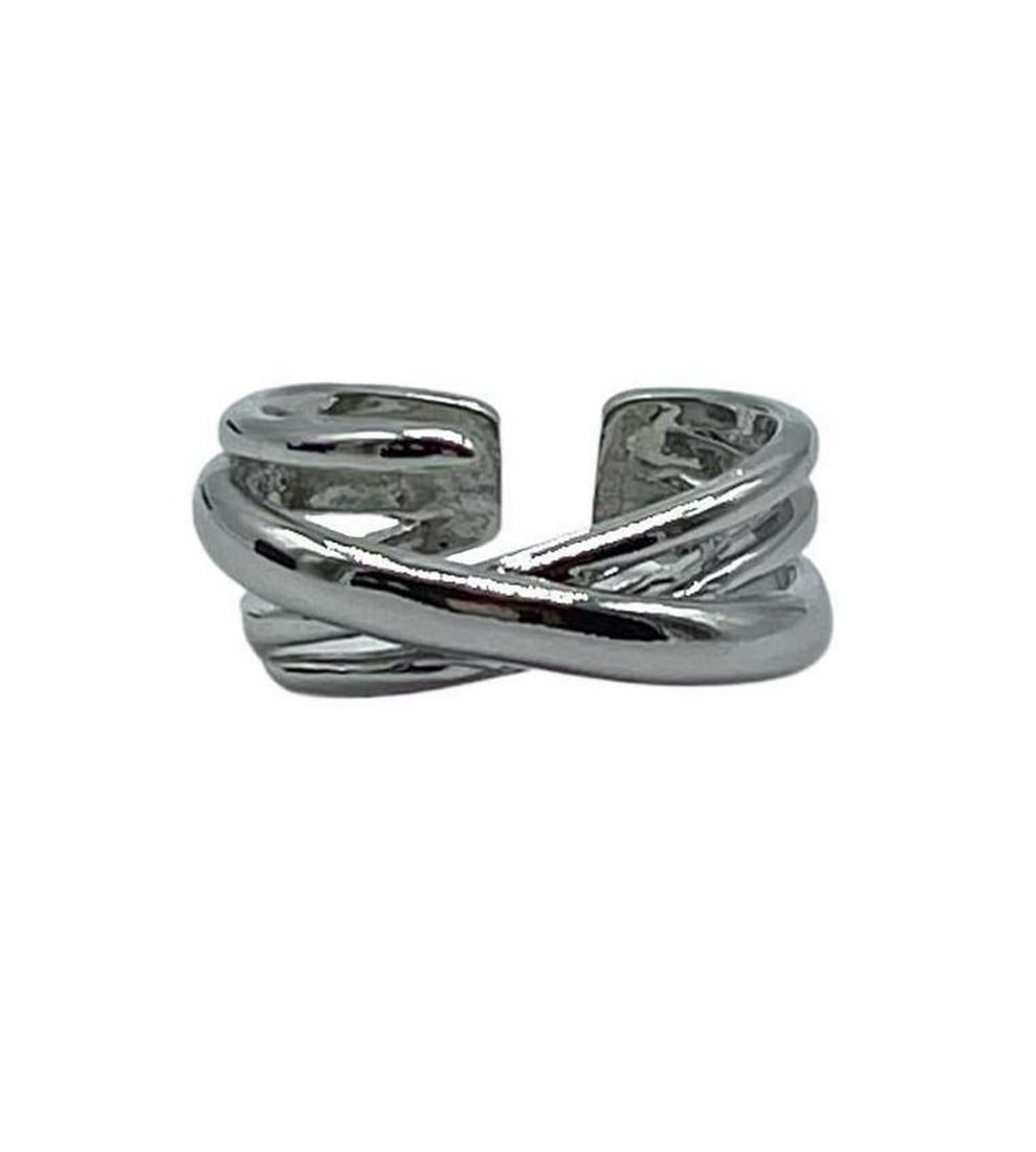 Infinite Waves Sterling Silver Ring: Infinite Waves Sterling Silver Ring Its mesmerizing wave-like design captures the perpetual motion of life's journey. A versatile accessory for any occasion and a meaningful gift for your loved