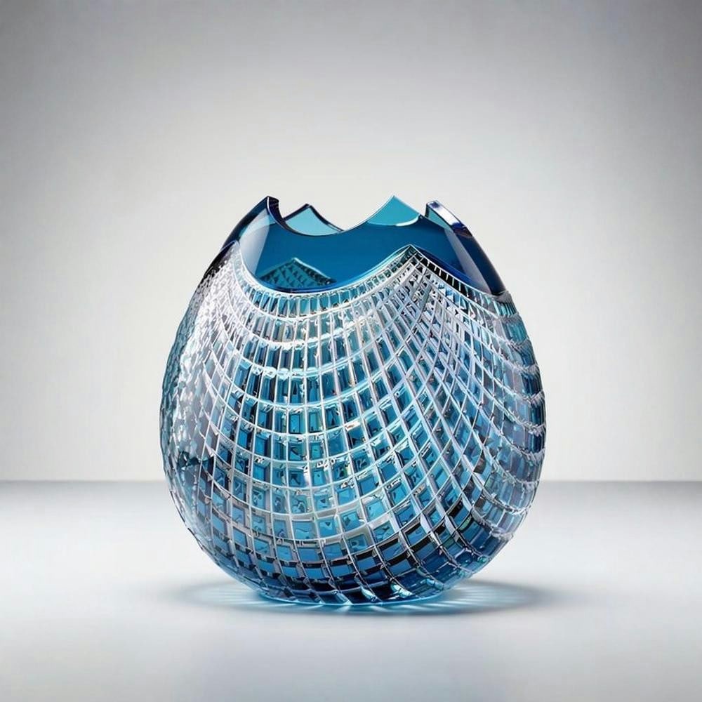 Crystal Vase ‘Elegance’ – Bohemian Crystal Décor (1 of 1)