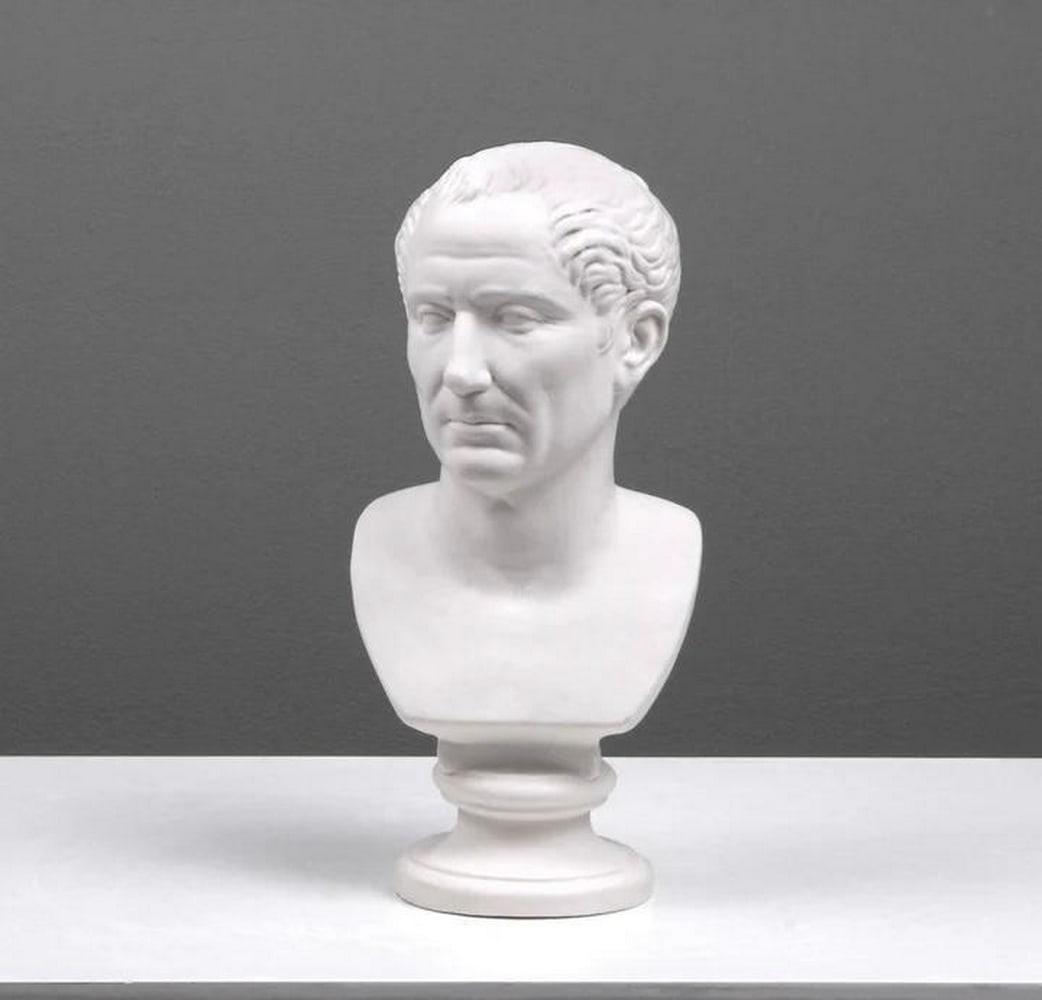 Imperial Command: Julius Caesar Bust Sculpture (1 of 6)