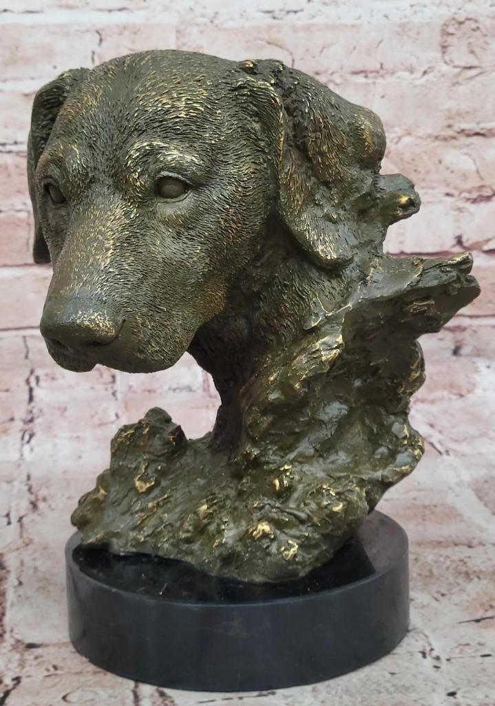 Old Friend - Labrador Retriever Bust by Miguel Lopez (Milo) - 9.5'' x 8'' (1 of 7)