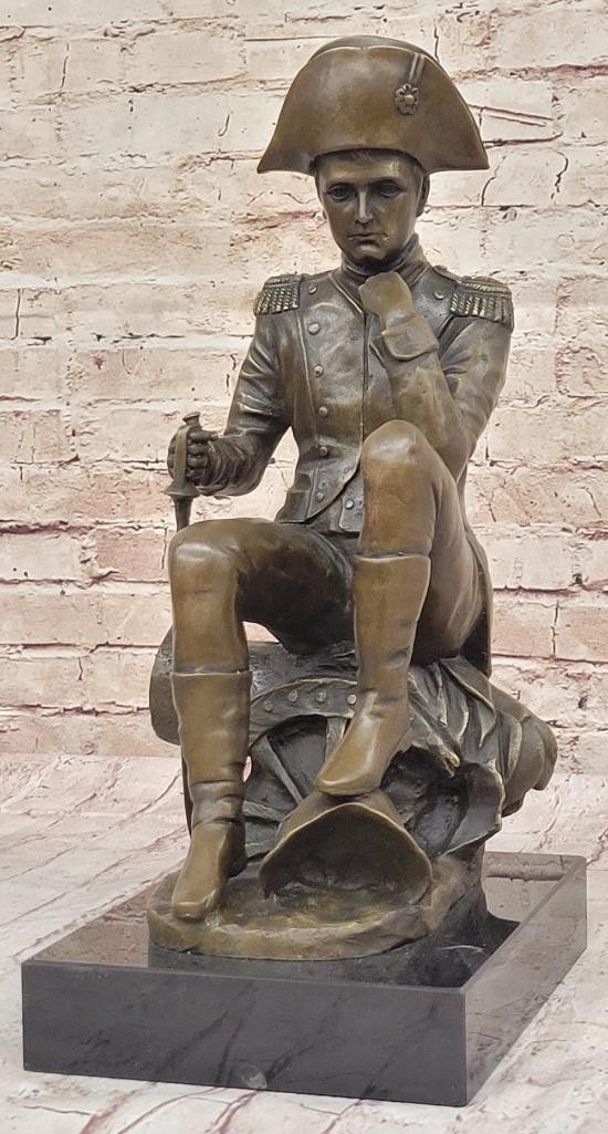 Napoleon Bonaparte Bronze Sculpture by Aldo Vitaleh - 16'' x 9'' (1 of 7)