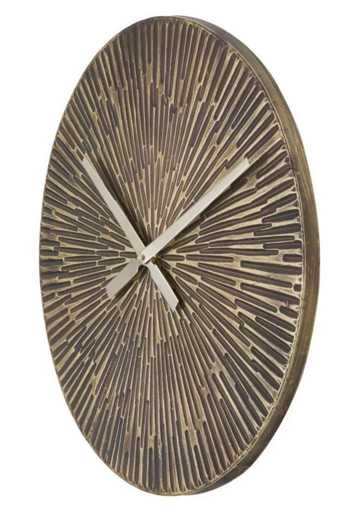 Bronze Metal Wall Clock - 3