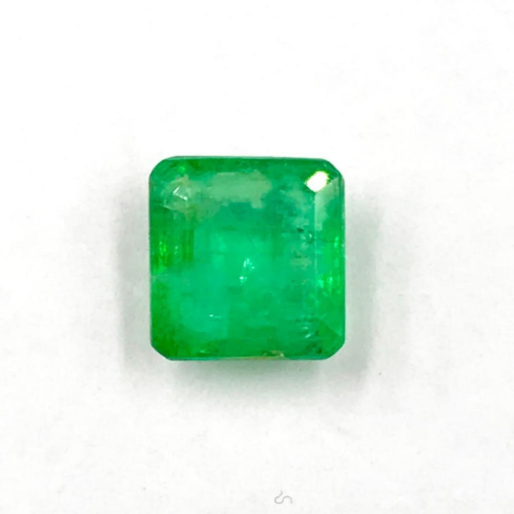1.97ct Faceted Emerald Octagon Gemstone: Faceted Emerald Octagon For many, emerald is considered to be the symbol of rebirth. It is also believed to represent good fortune, youth, balance, growth, peace, and foresight Size- 7.3x7.0 mm, Weigh