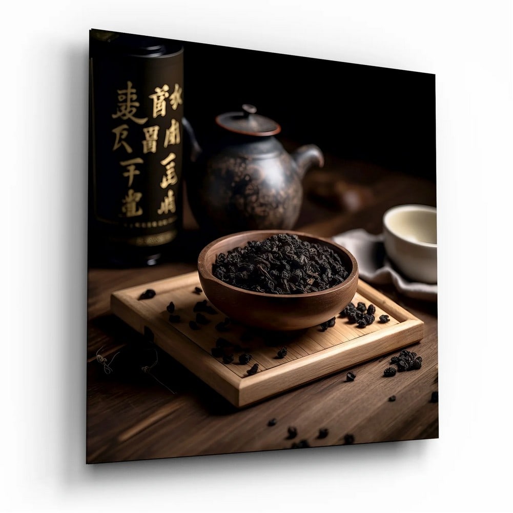 Tea Party Tempered Glass Wall Art (1 of 2)