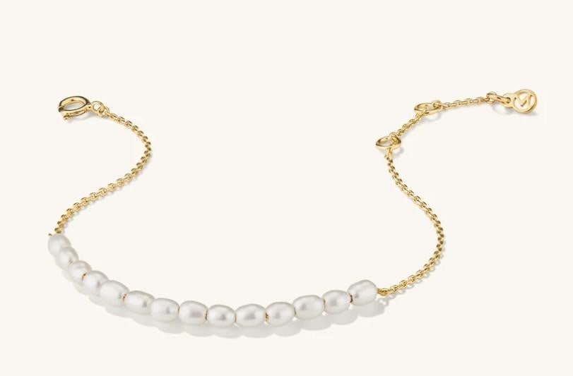 Delicate Tiny Pearl Bracelet - 3