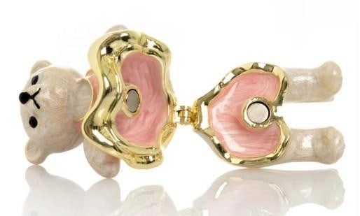 Blush Bear Trinket Box - 4