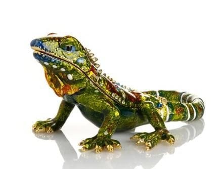 Tropical Iguana Treasure Box - 2