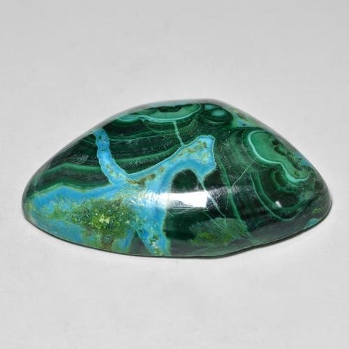 Fancy Cabochon Multicolor Chrysocolla - 2
