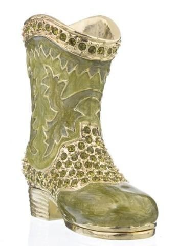 Swashbuckler's Green Boot Trinket Box (1 of 5)