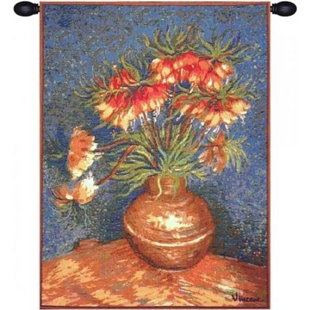 Van Gogh Lilies French Wall Tapestry (1 of 3)