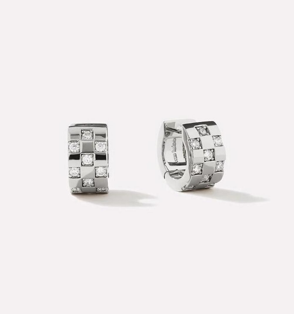 14K Gold-Dipped Double Hoop Earrings (1 of 2)