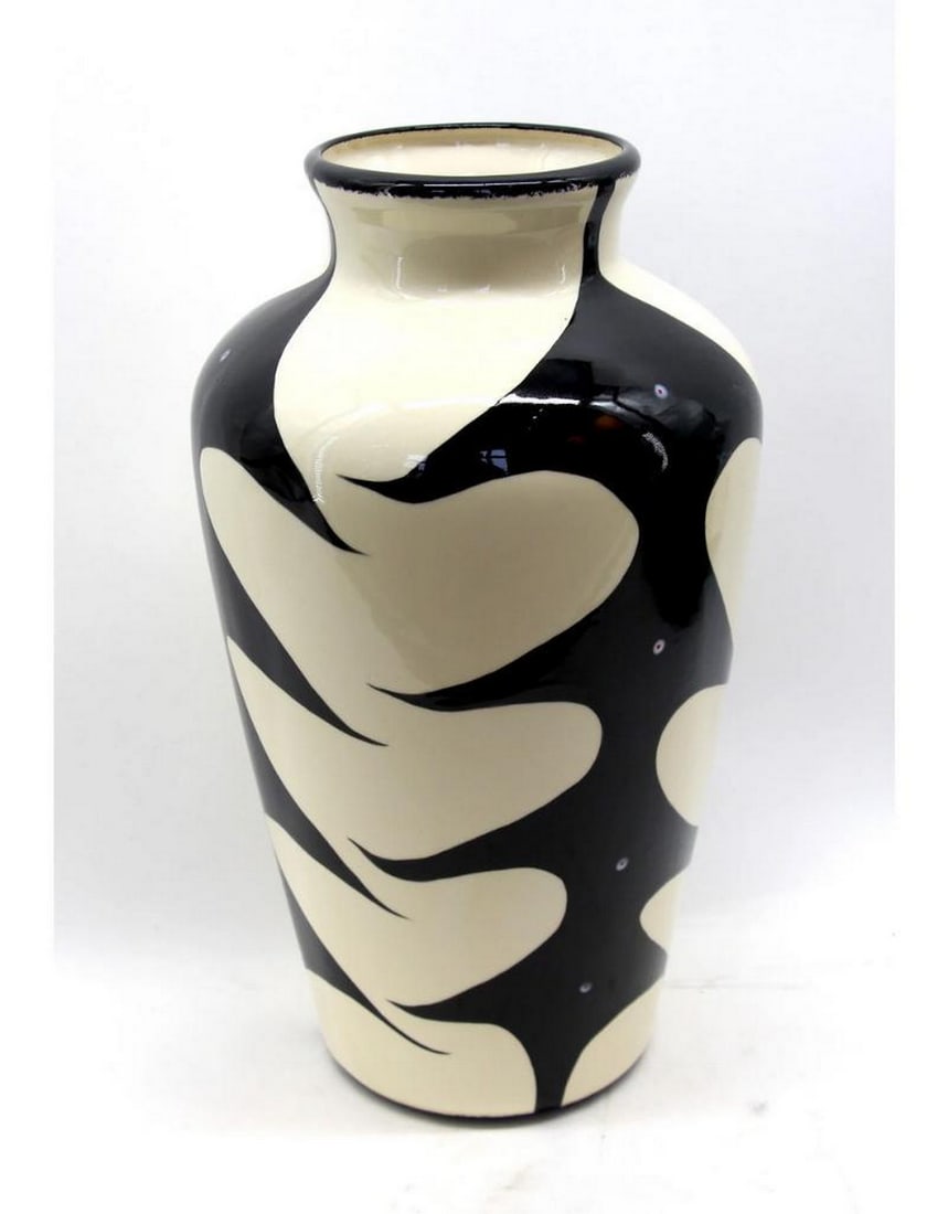 White Cattail Pottery Vase by Veran Pardeahtan (1 of 2)