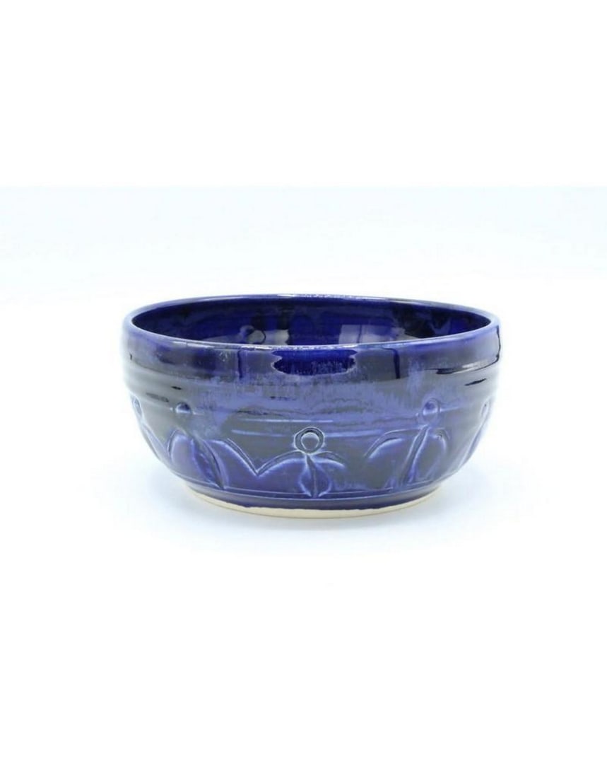 Cobalt Ceramic Medium Friendship Bowl (1 of 1)