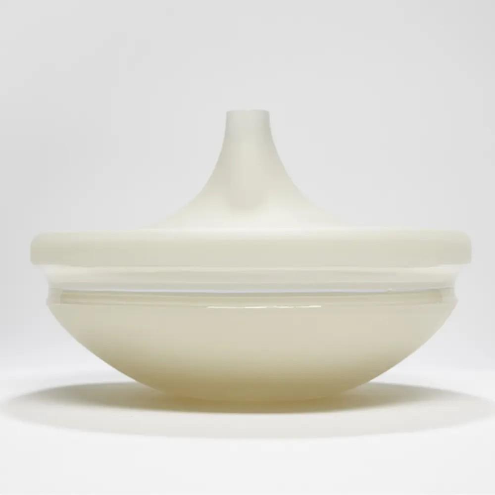 Blown Glass ‘Filatura’ Sculpture by Laura McKinley: Blown Glass ‘Filatura’ Sculpture by Laura McKinley ‘Filatura’ is a sophisticated yet whimsical blown sculpture crafted by the talented Laura McKinley. The name, meaning "spinning" in
