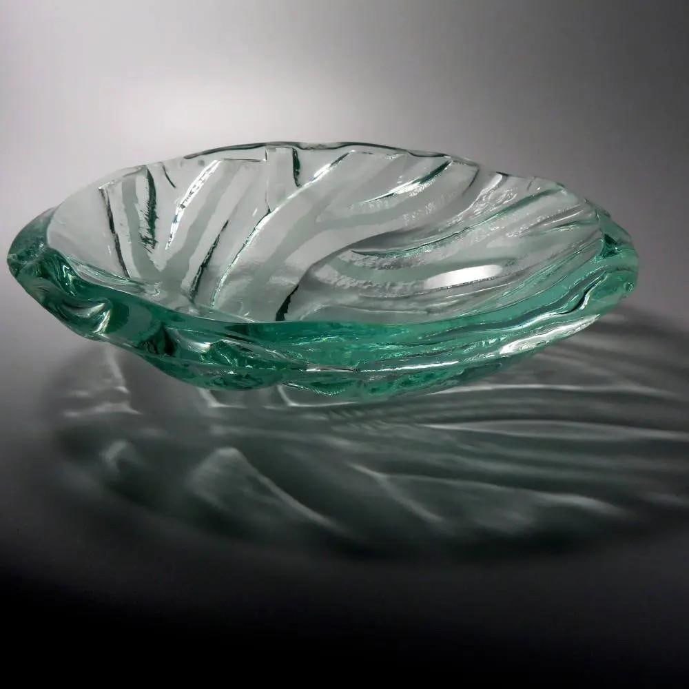Decretive Glass Bowl 'Hoar Frost' by Teresa Chlapowski (1 of 2)