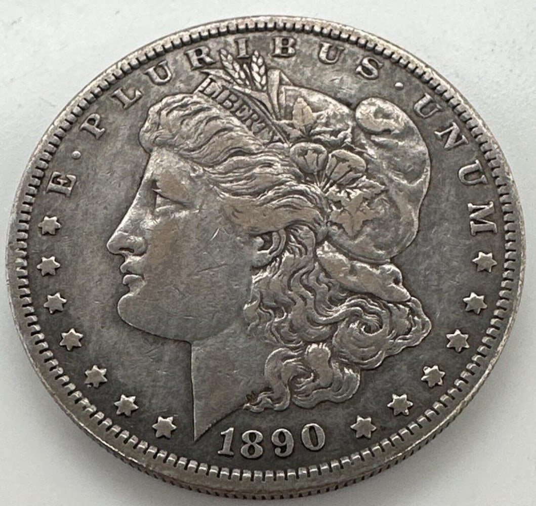 1890-S Morgan One Dollar $1 Silver Coin: 1890-S MORGAN ONE DOLLAR $1 SILVER COIN Certification: Uncertified Circulated/Uncirculated: NA Year: 1890 Composition: 900 Silver Mint Location: San Fr