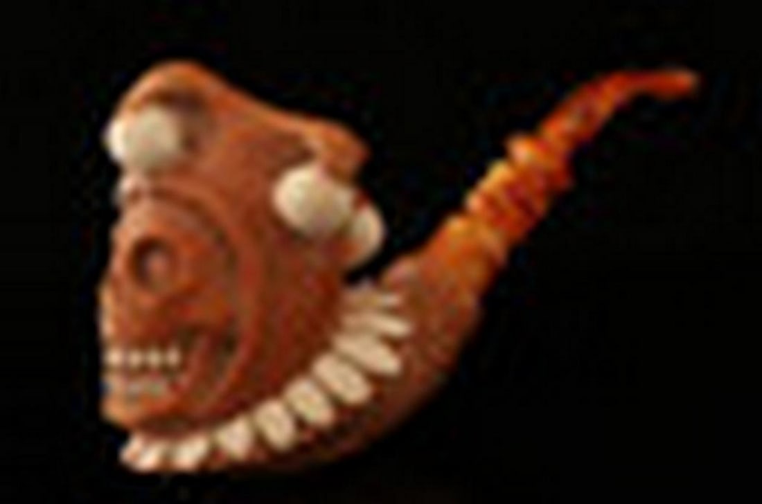 Jester Block Meerschaum Pipe with Fitted Case - 2