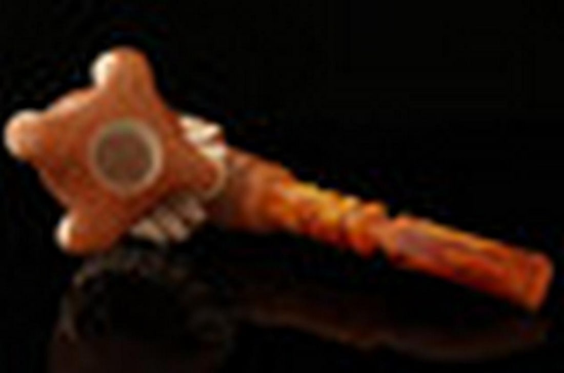 Jester Block Meerschaum Pipe with Fitted Case - 4