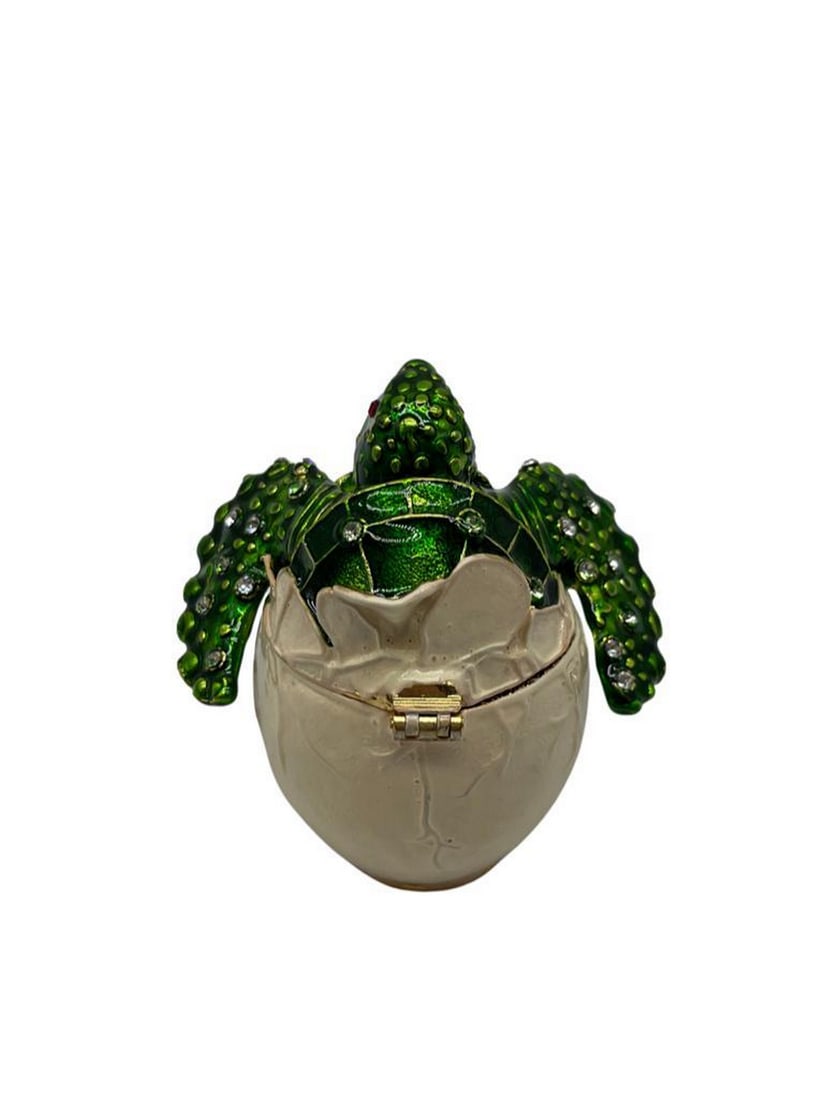 Hatching Turtle Trinket Box - 2