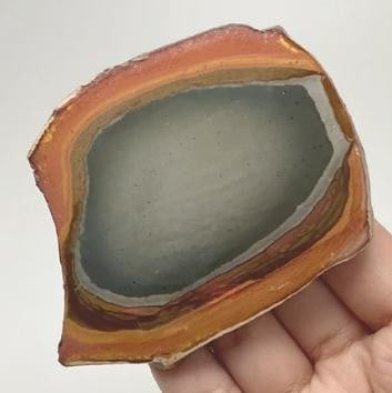 Desert Palette: Polychrome Jasper Slice - 2