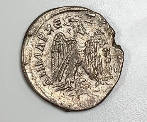 238-244 C.E Gordian III Silver Tetradrachm Coin (1 of 2)