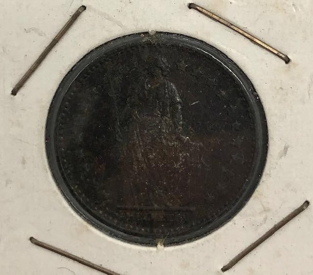 Switzerland One Franc 1969